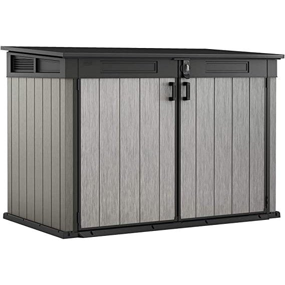 Keter 6 x 3 Oakland Grande Store Heavy Duty Plastic Shed – Grey