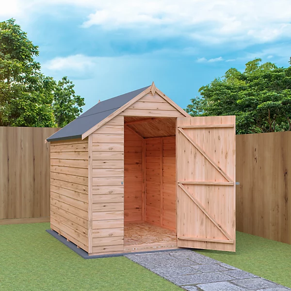 Shire Overlap 7×5 Single Door Windowless Value Garden Building - Image 6